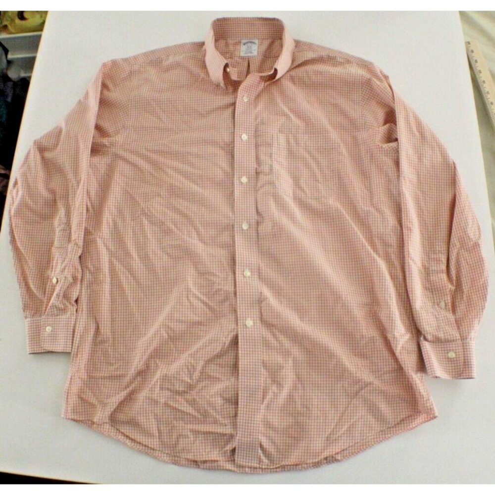 Vintage Brooks Brothers Button Down Shirt‎ Size 17 4/5